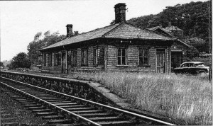 Kirkheaton Station 1958 - 8 years after it closed