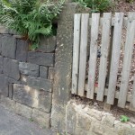 Stone marker Furnbrook Gardens