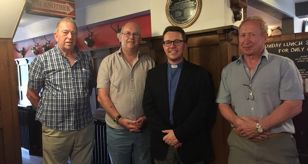 Colne Bridge fire plaque unveiled at local pub