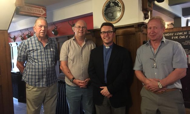 Colne Bridge fire plaque unveiled at local pub