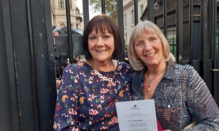 Local Dementia UK Ambassador visits 11 Downing Street
