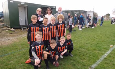 Presentation to Kirkheaton Youth Football Club