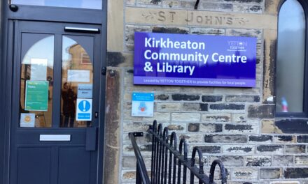 New Signage at Community Centre.
