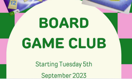 New Board games sessions at CC