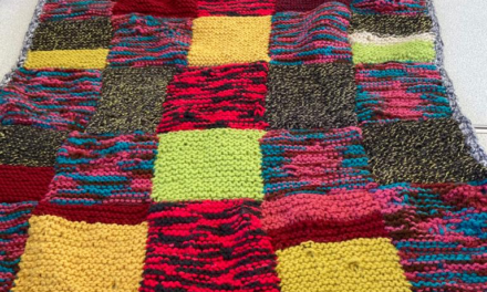 “The fruits of their labours” – Kirkheaton’s new knitters