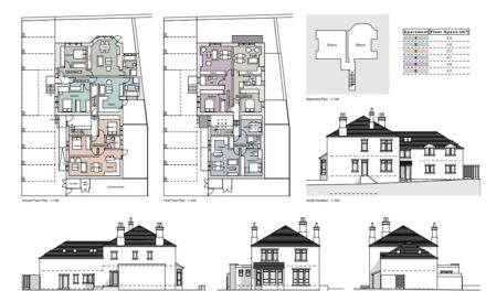 Planning application for former Liberal club.