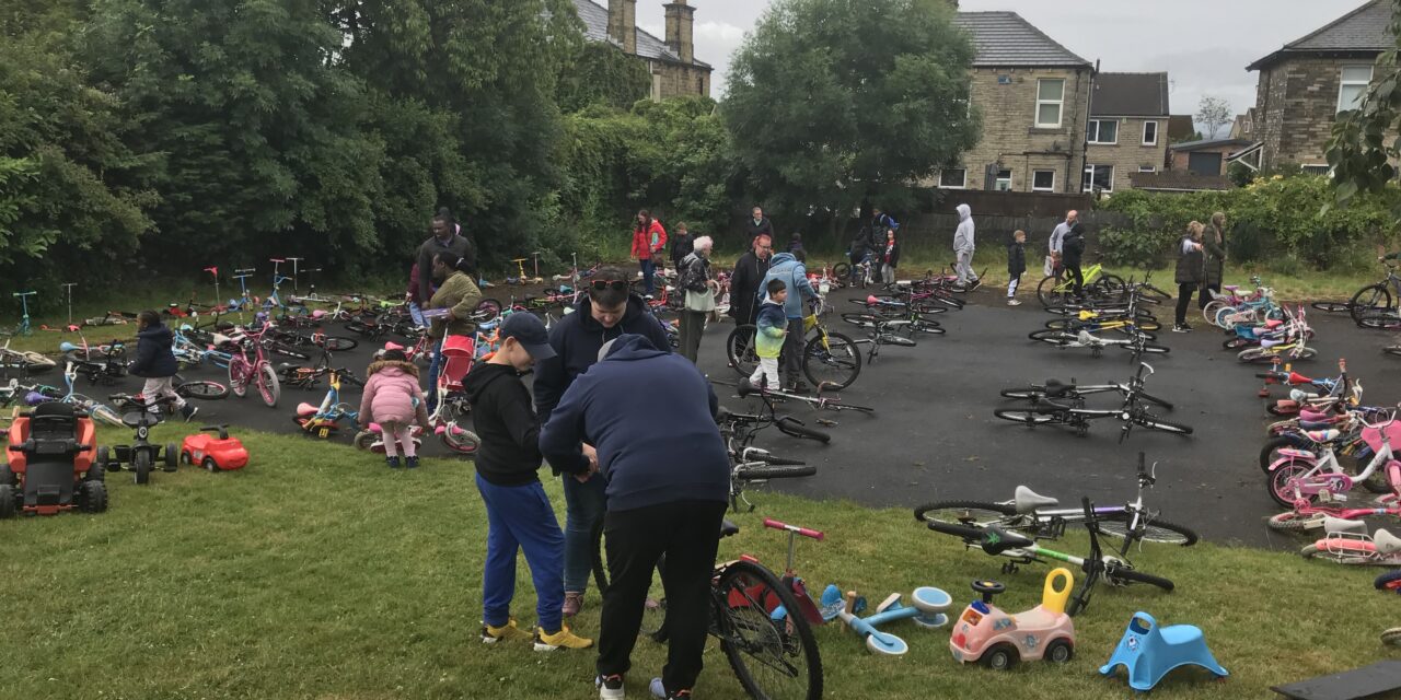 Happy Cycling at the Great Bike Giveaway