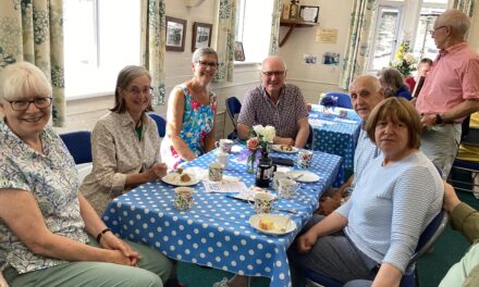 Weekend visit by former Rector