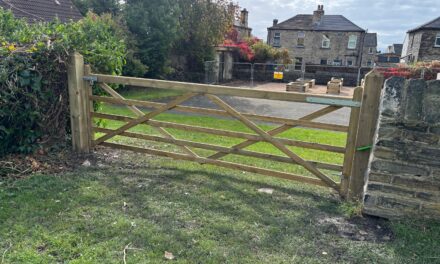 New gate for Community Centre space