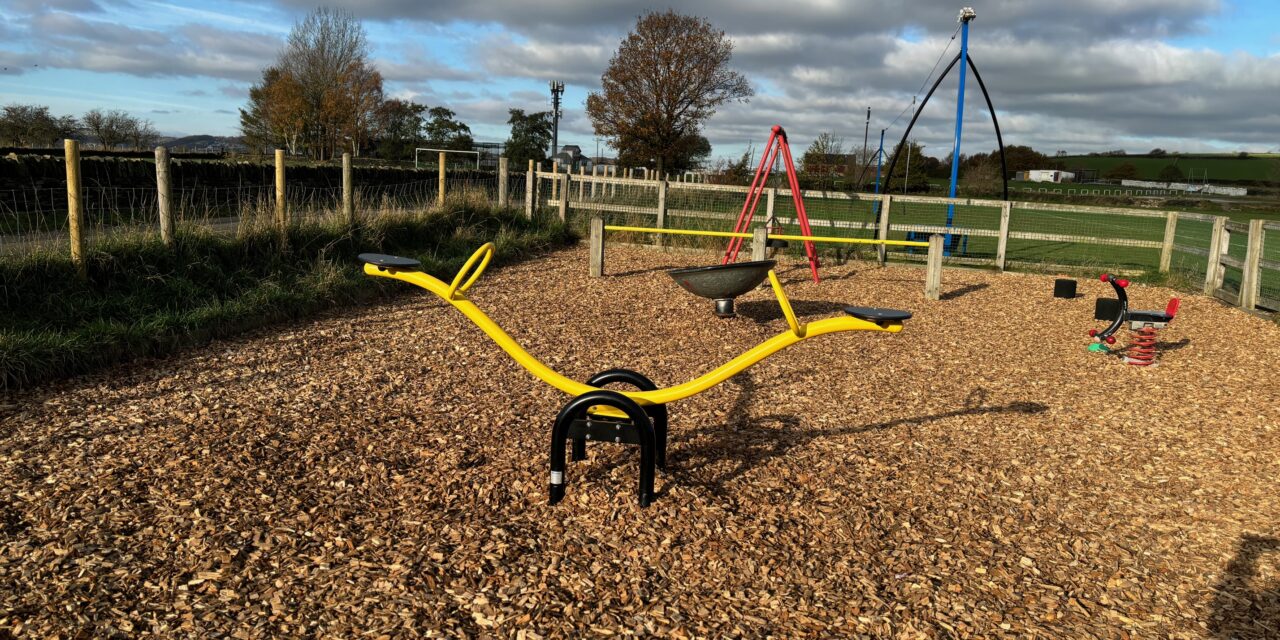 Local revamped play areas now in business!
